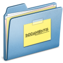 Blue Documents icon