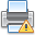 printer,error,warning icon