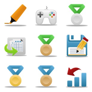 Pretty Office Icon Set Part 7 icon sets preview
