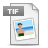 file, document, paper, tif icon