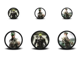 Splinter Cell Blacklist icon sets preview
