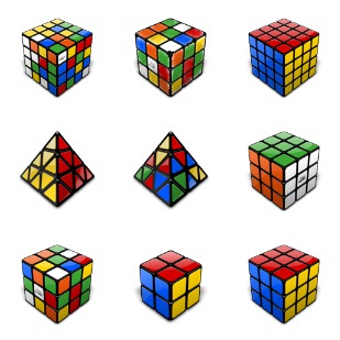 Puzzle icon sets preview