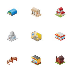 Large Home icon sets preview