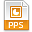 Extension, File, Pps icon