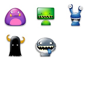 Monster icon sets preview