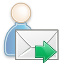 send,email,user icon