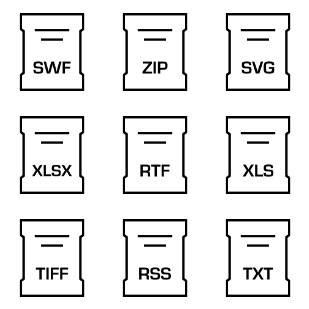 File Names ! icon sets preview