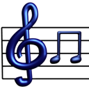 Musical, Notation icon