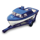 Boat and Trailer icon