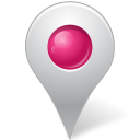 Inside, Map, Marker, Pink icon