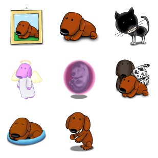 A Dogs Life icon sets preview