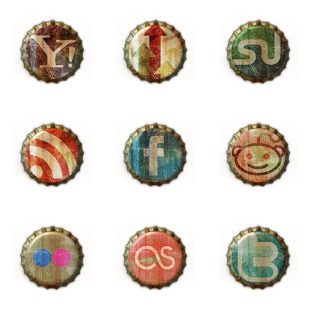 Old Bottle Crowns icon sets preview