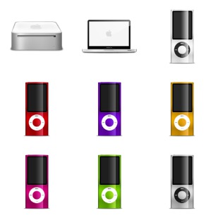 Apple Product icon sets preview