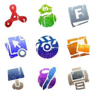 Litho Extras Vol. 3 icon sets preview