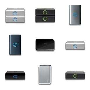 Western Digital icon sets preview