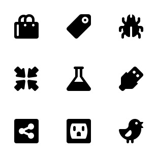 WPZOOM Developer Set icon sets preview