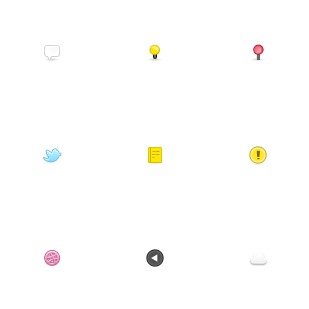 Mini Action icon sets preview