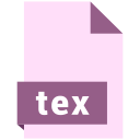 file, document, extension, format, tex icon