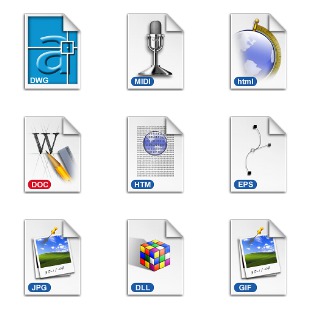 File Types Vol. 1 icon sets preview