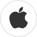 apple, social, online, media icon