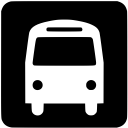 public, transportation, bus icon