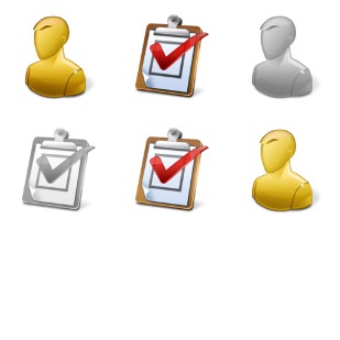 User task report icon sets preview