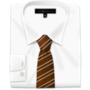 brown, tie icon