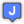 blue,j icon