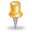 Pin, Yellow icon