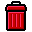 red,empty,blank icon