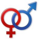 Female, Male, Sex icon