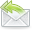 all, reply, email icon