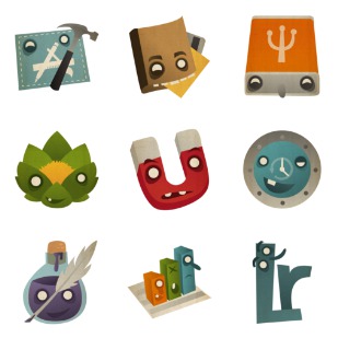 Artcore 3 icon sets preview