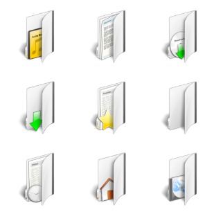 Longhorn Folders icon sets preview