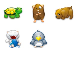 Tiny Animals icon sets preview