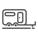 weekends, camper, active, holiday, transport, rest, camp icon