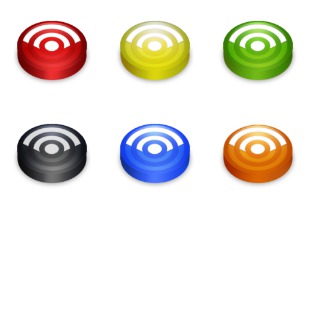 Rss Feeds Rounded icon sets preview