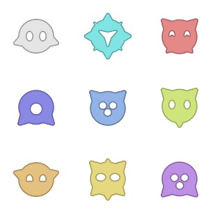 Botcons icon sets preview
