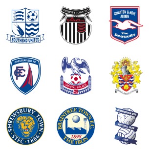 English Football Club icon sets preview
