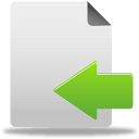 Import icon