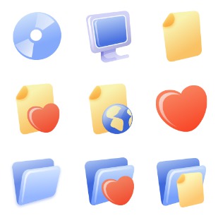 Sweet System icon sets preview