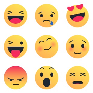 Reactions icon sets preview