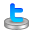 twitter, blue icon