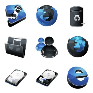 Hydropro icon sets preview