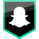 logo, social, media, snapchat icon