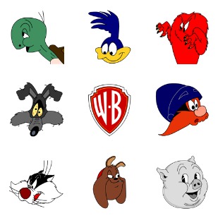 Looney Tunes icon sets preview