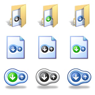 BitTorrent icon sets preview