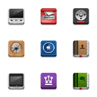 Upojenie icon sets preview