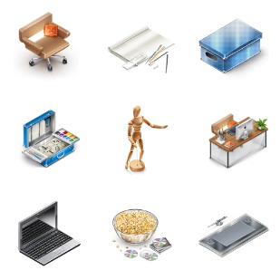 IsoCons - Workspace icon sets preview