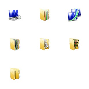 Vista Style icon sets preview